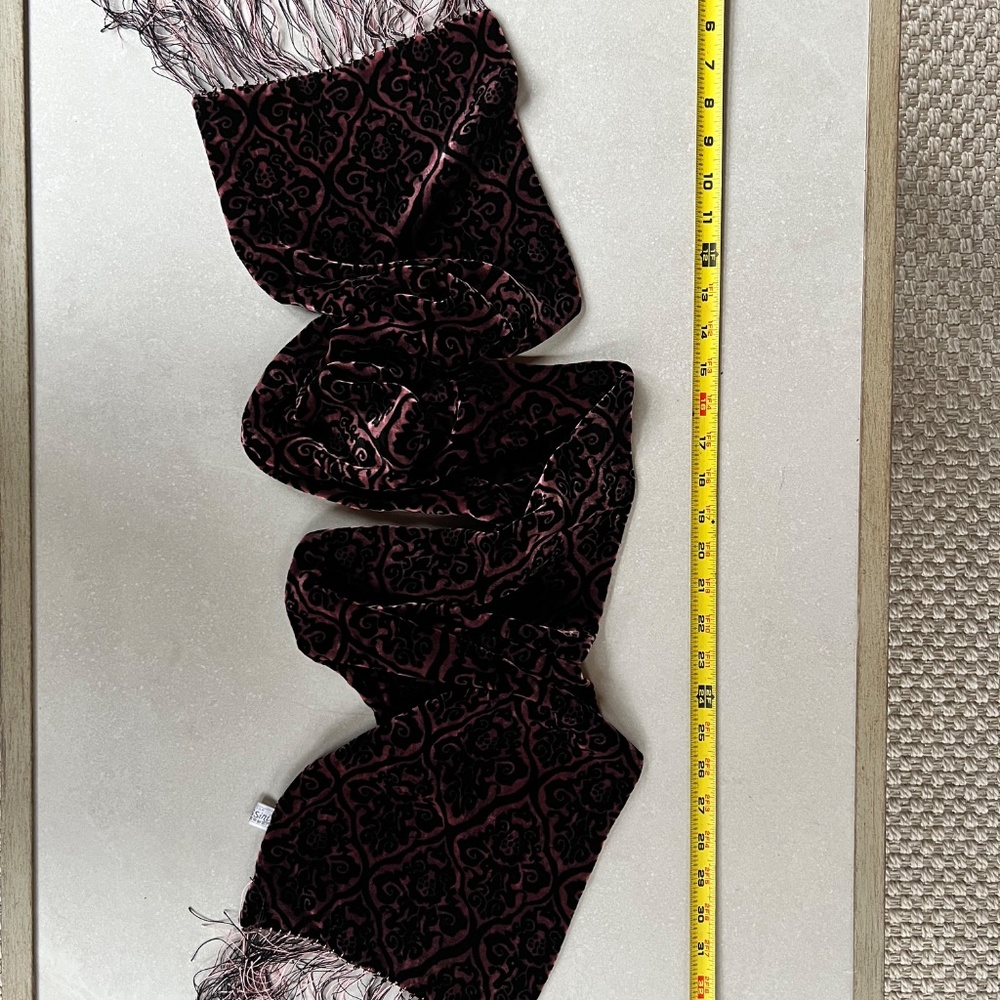 LIKE NEW Vintage Rossini Crushed Silk Scarf